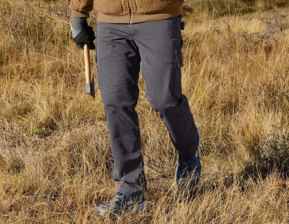 Topics: Trousers e.s.e:pic twill + carbongrey