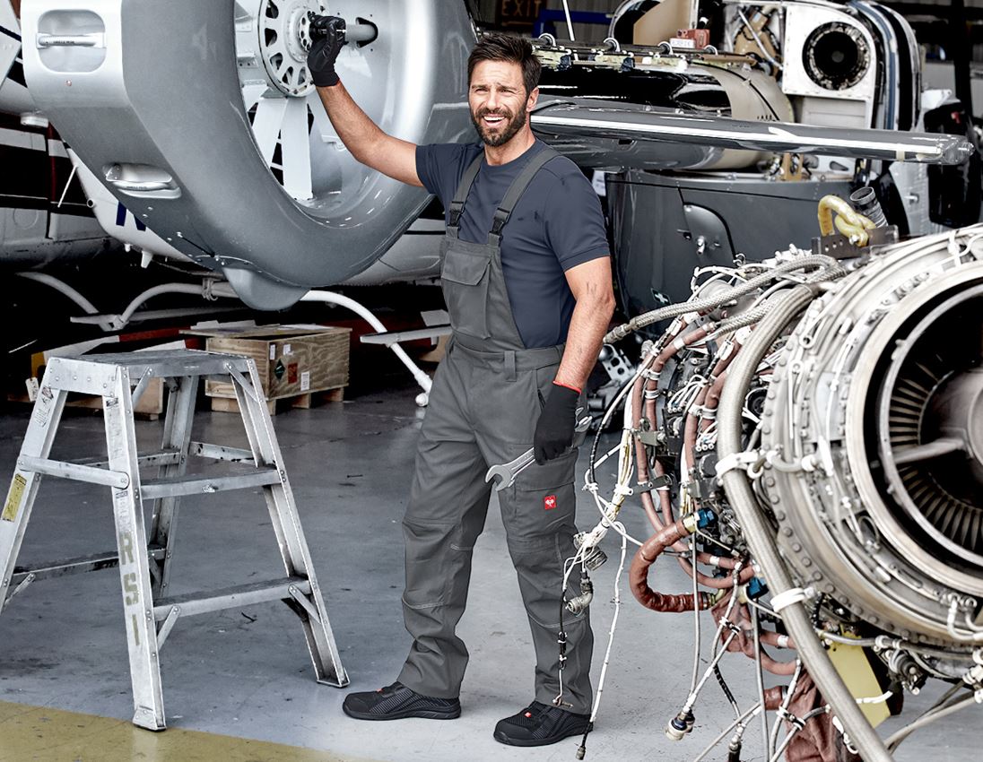 Arbetsbyxor: Hängselbyxa e.s.industry + cement