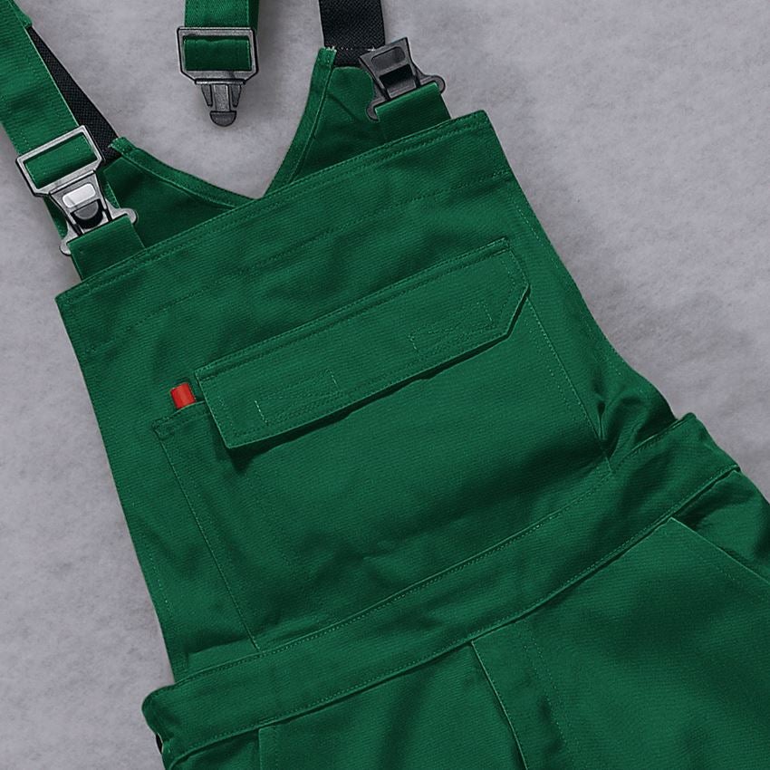 Work Trousers: STONEKIT Bib & Brace Aalborg + green 2
