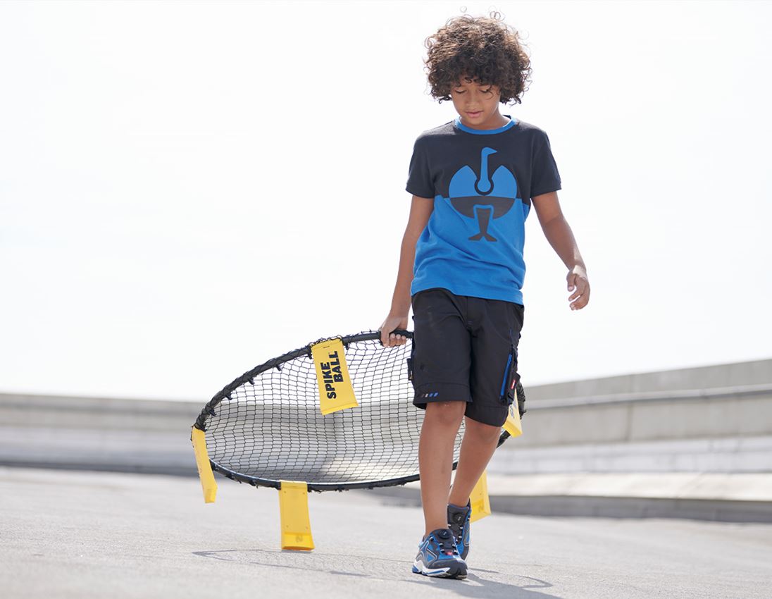 Shorts: Shorts e.s.motion 2020, children's + graphite/gentianblue 1