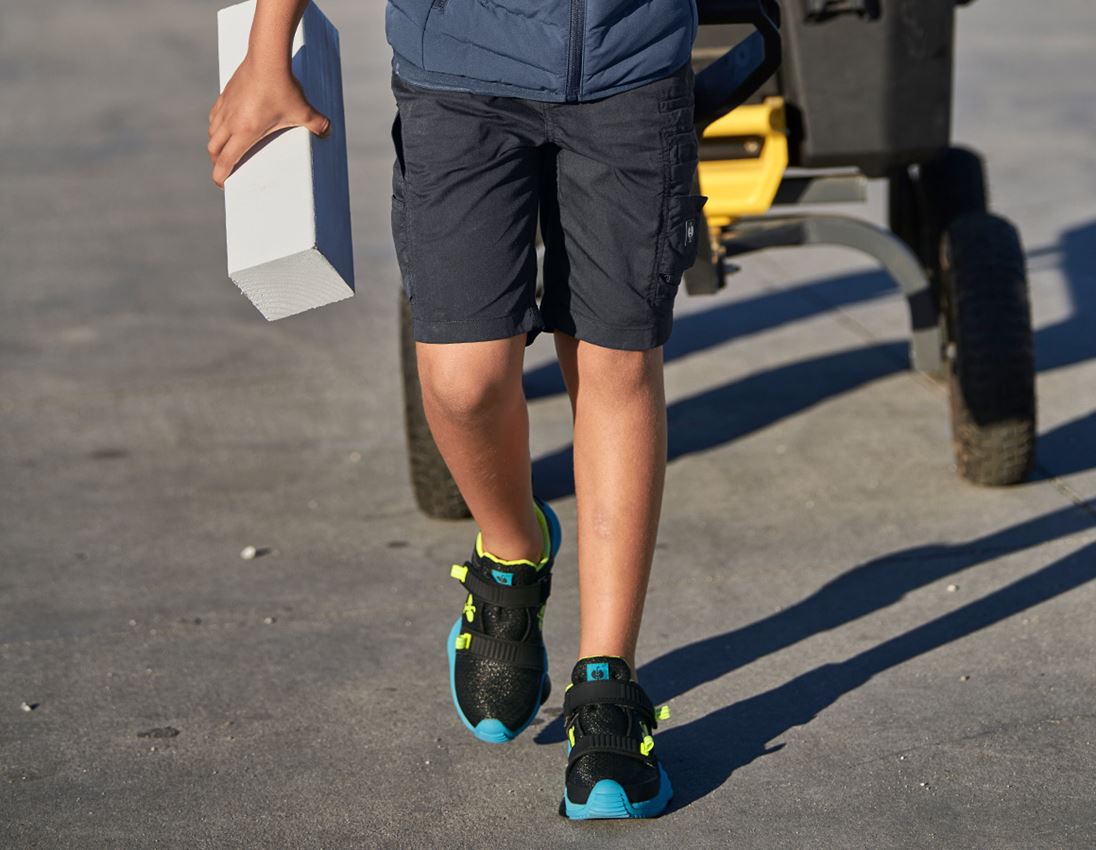 Shorts: Shorts e.s.motion ten, barn + oxidsvart