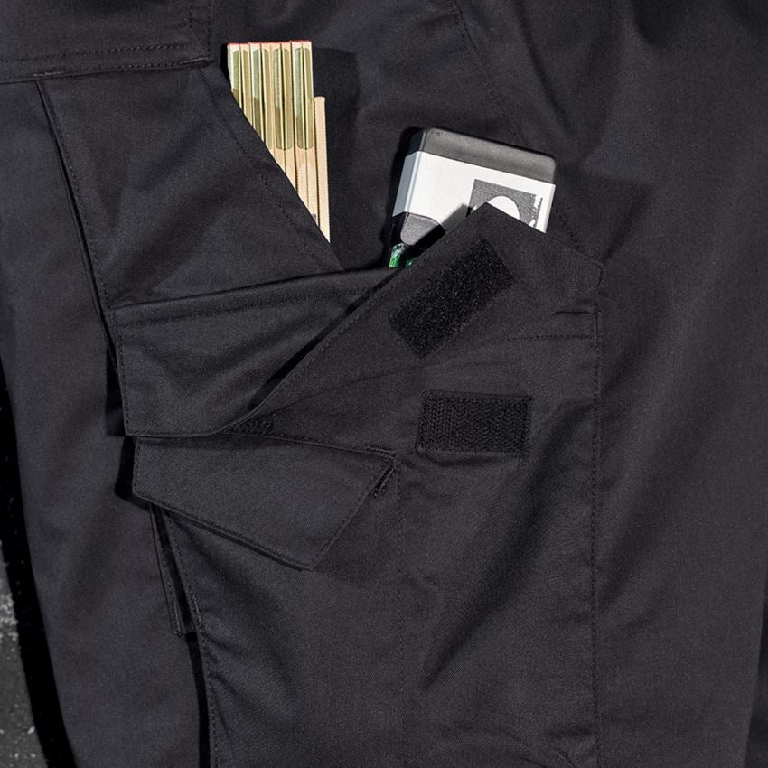 Arbetsbyxor: Shorts e.s.trail + svart 2