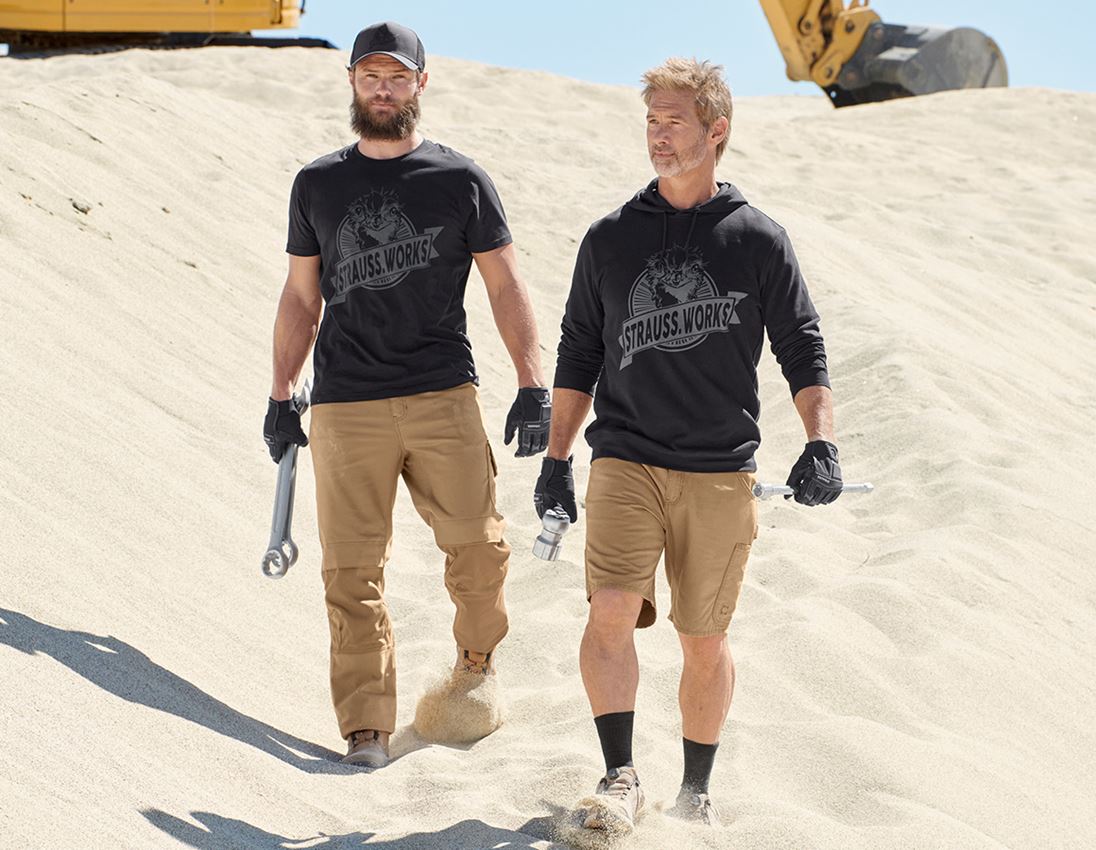 Arbetsbyxor: Shorts e.s.iconic + mandelbrun 2