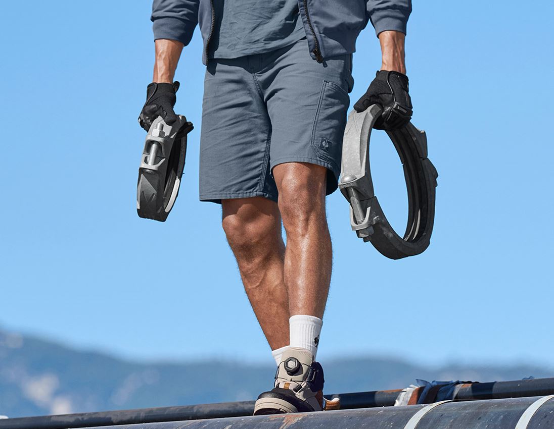 Work Trousers: Shorts e.s.iconic + oxidblue