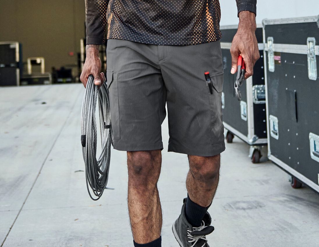 Clothing: Shorts e.s.t:aktik light ripstop + carbongrey