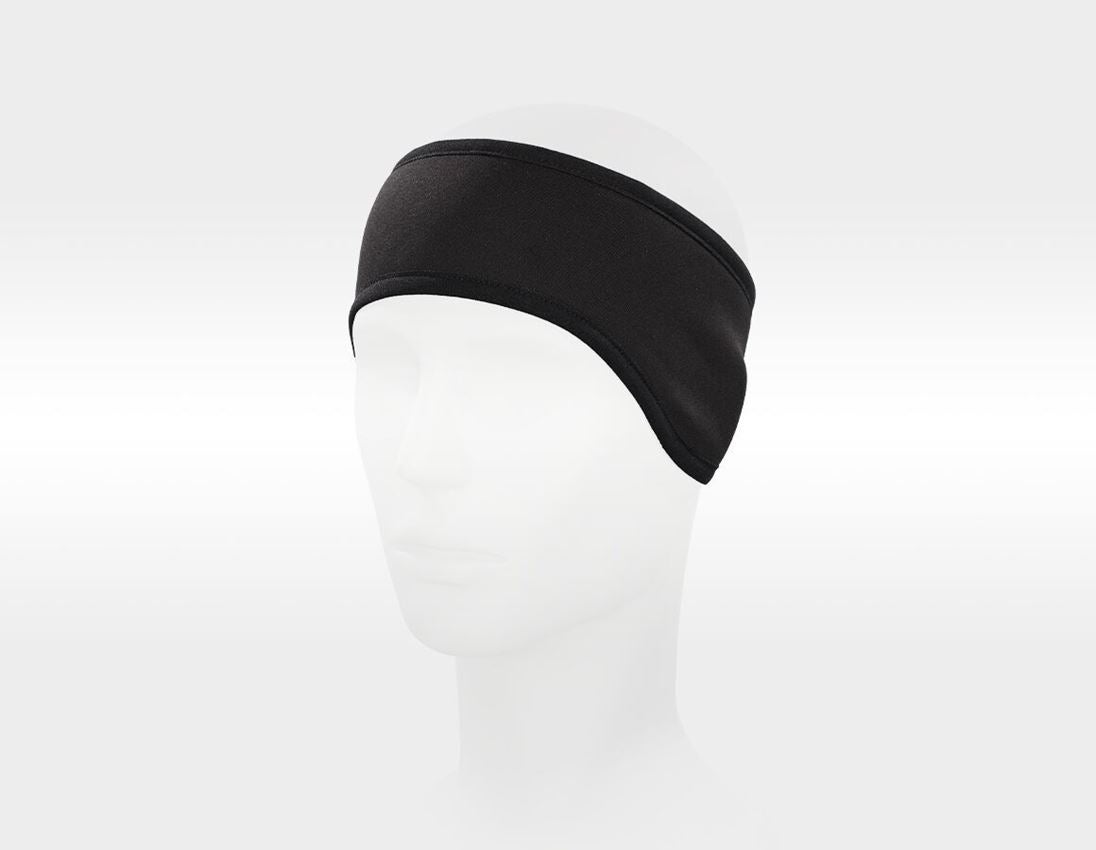 Accessories: e.s. FIBERTWIN® thermo stretch headband + black 2