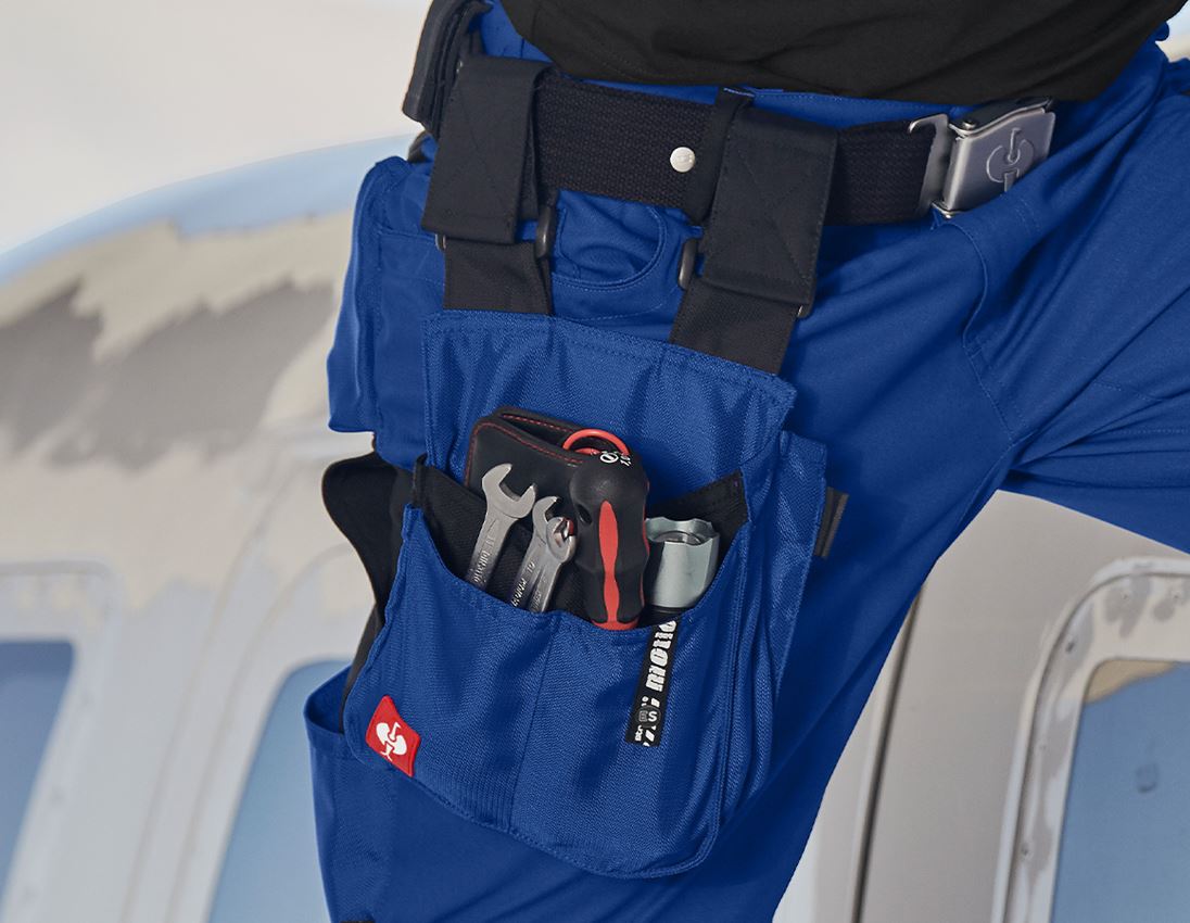 Teman: Worker-väska e.s.motion + kornblå/svart