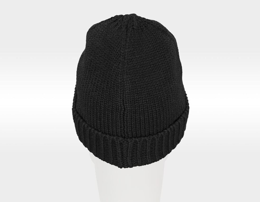 Topics: Knitted hat e.s.roughtough + black 3