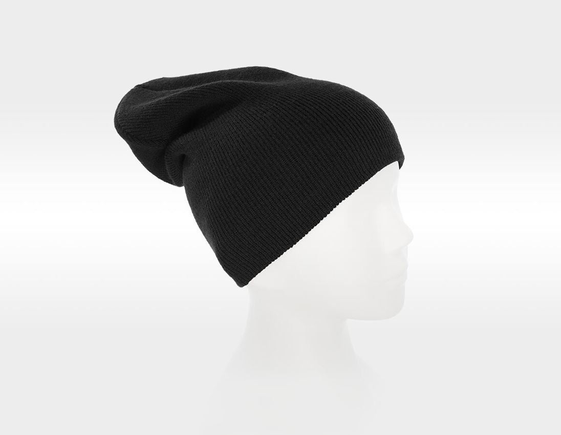 Accessories: Knitted cap e.s.motion ten,  children's + oxidblack 2