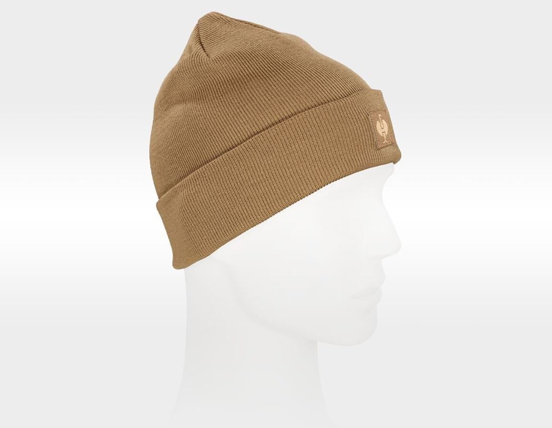 Accessories: Knitted hat e.s.iconic + almondbrown 3