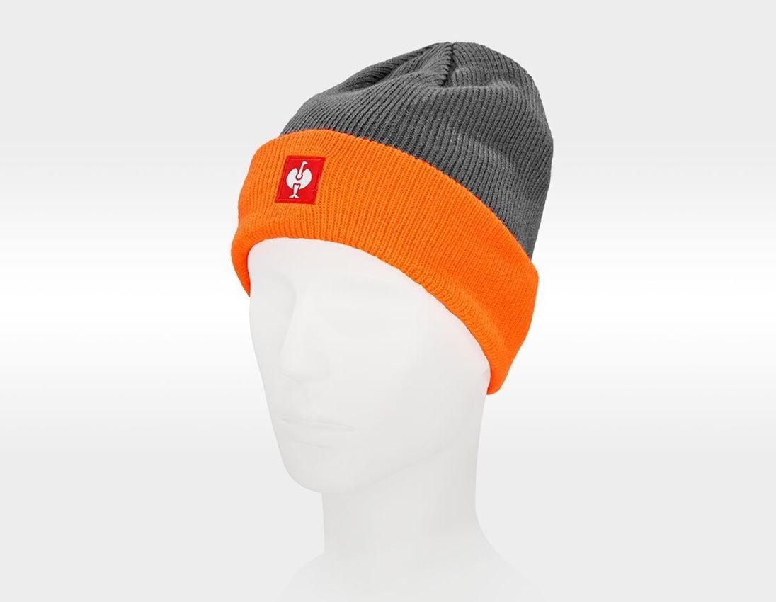 Accessories: Knitted hat e.s.motion 24/7 + anthracite/high-vis orange 4