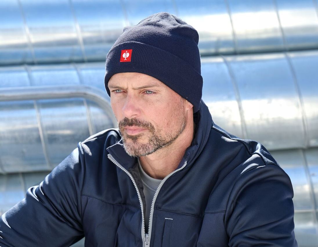Accessories: Knitted hat e.s.line.core + navy