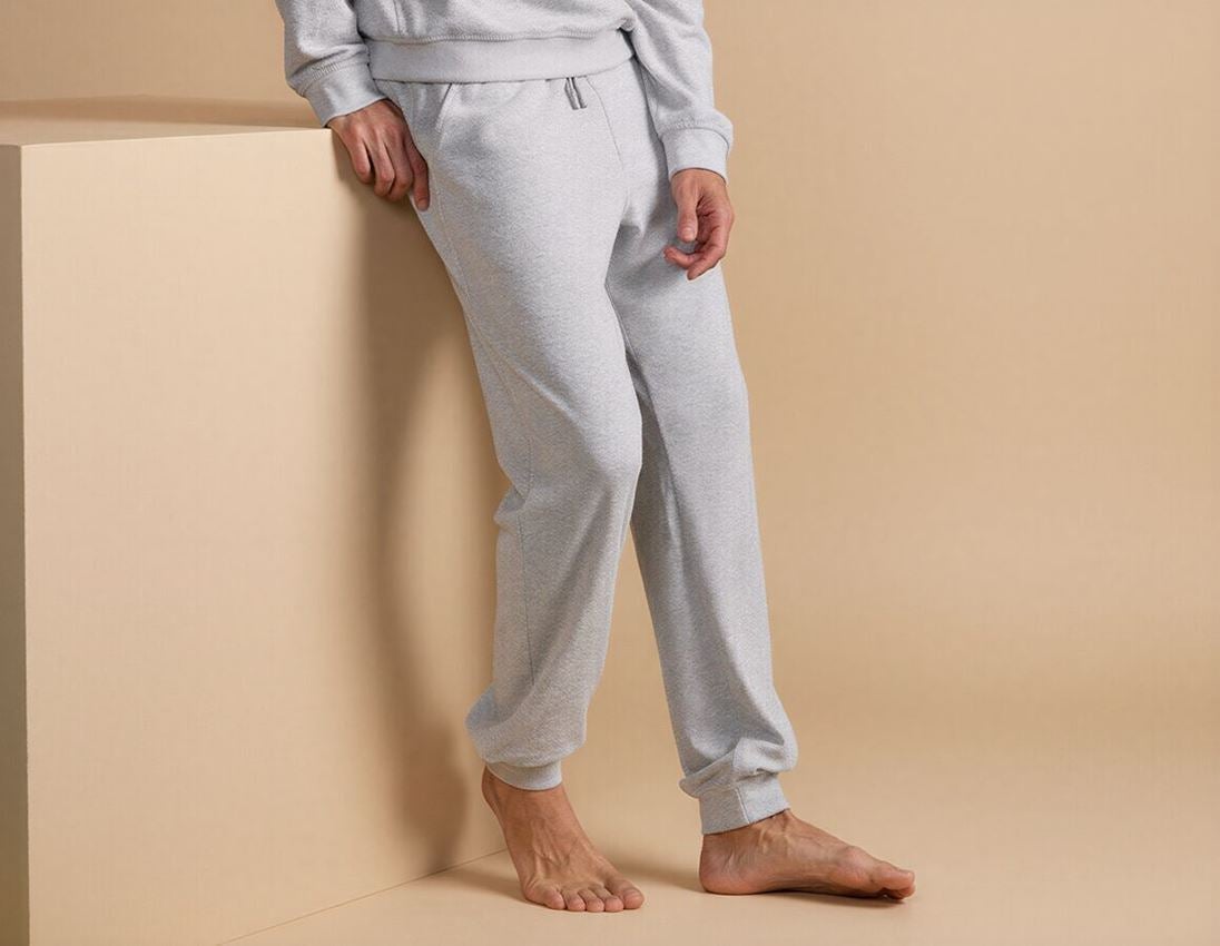 Accessories: e.s. Sweat trousers Terry + grey melange 1