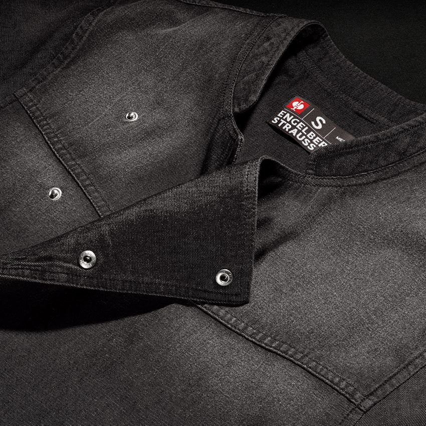Shirts, Pullover & more: e.s. Chefs Jacket denim + graphitewashed 2