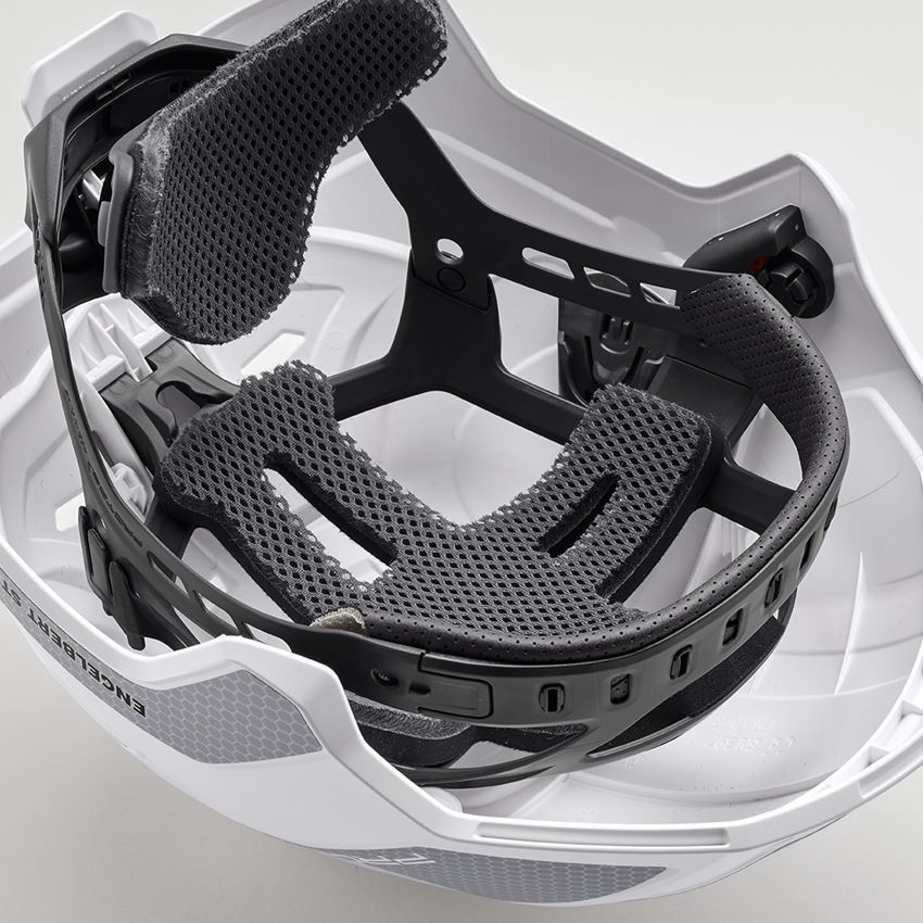 Hard Hats: e.s. Work helmet Protos® + STRAUSSbox 215 midi + white/platinum 2