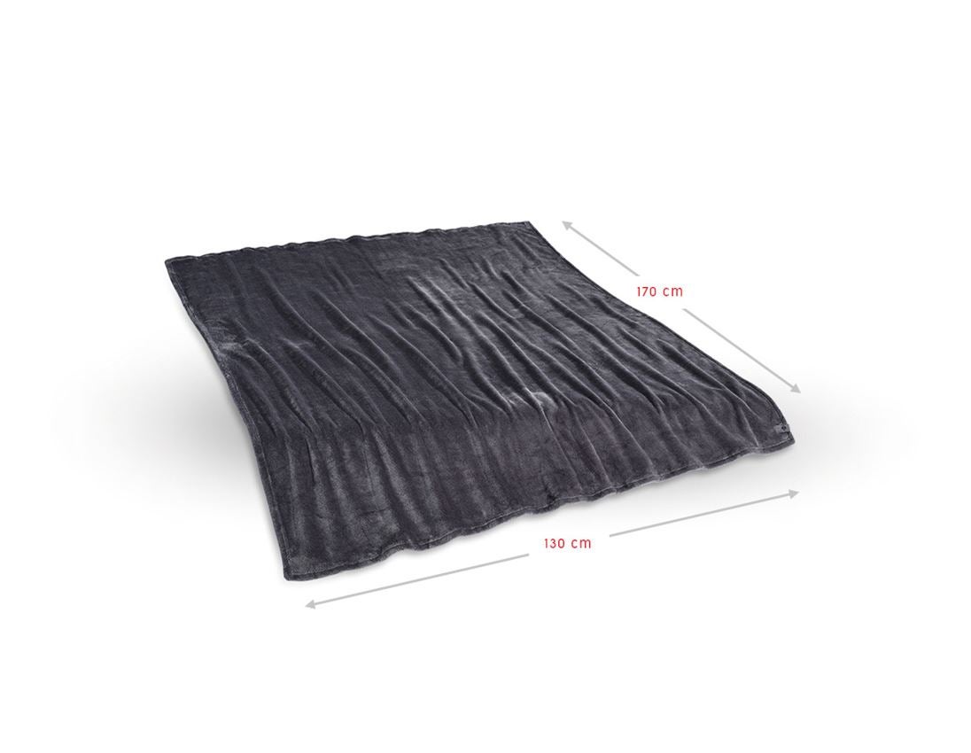 Accessories: e.s. Fleece blanket + anthracite 1