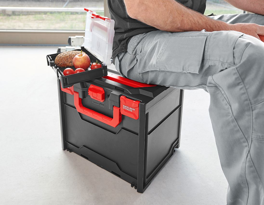 STRAUSSbox System: STRAUSSbox 340 midi + svart/röd 2