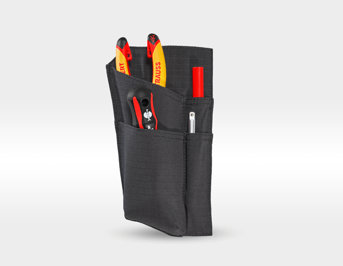 e.s.tool concept: Tumstocks-/knivficka e.s.tool concept, höger + svart