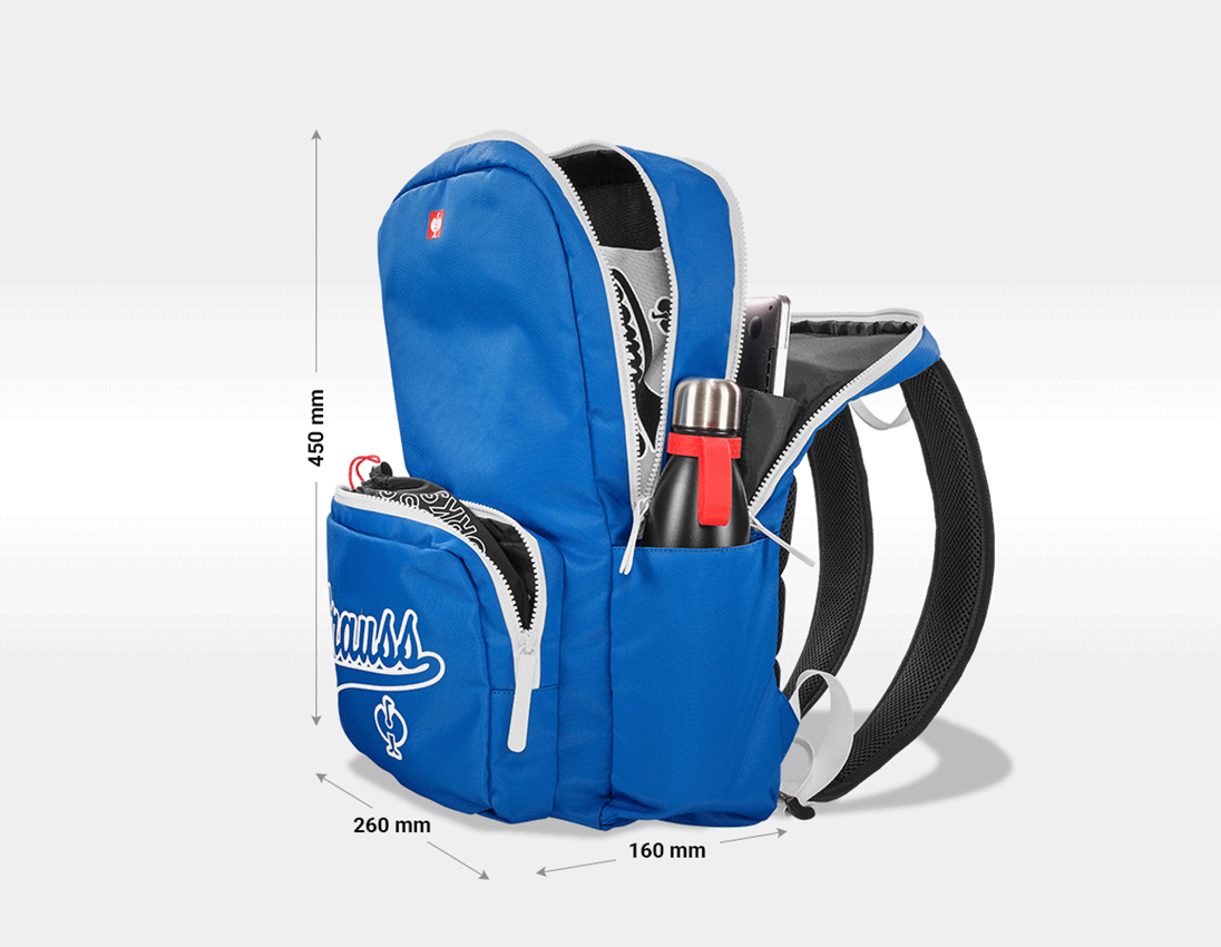 Accessories: Backpack e.s.e:pic, children's + gentianblue 1