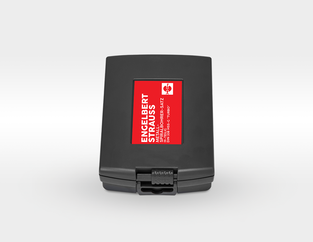 Drills: e.s. HSS-G metal spiral drill set turbo 1