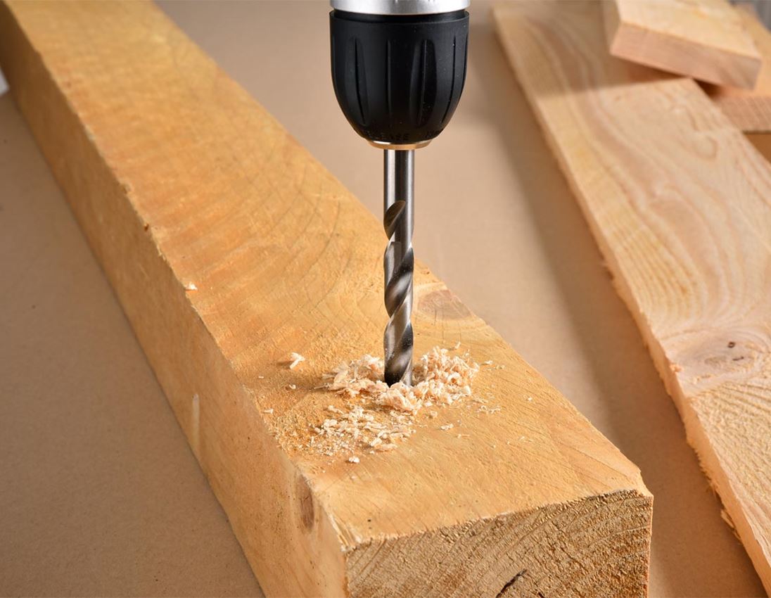 Drills: e.s. HSS-G Wood spiral drill classic