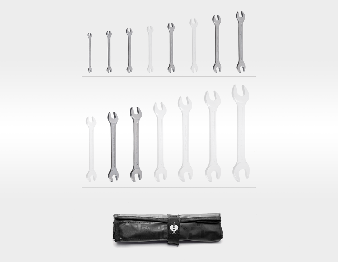 Skiftnycklar: e.s. Dubbelskruvnyckel set