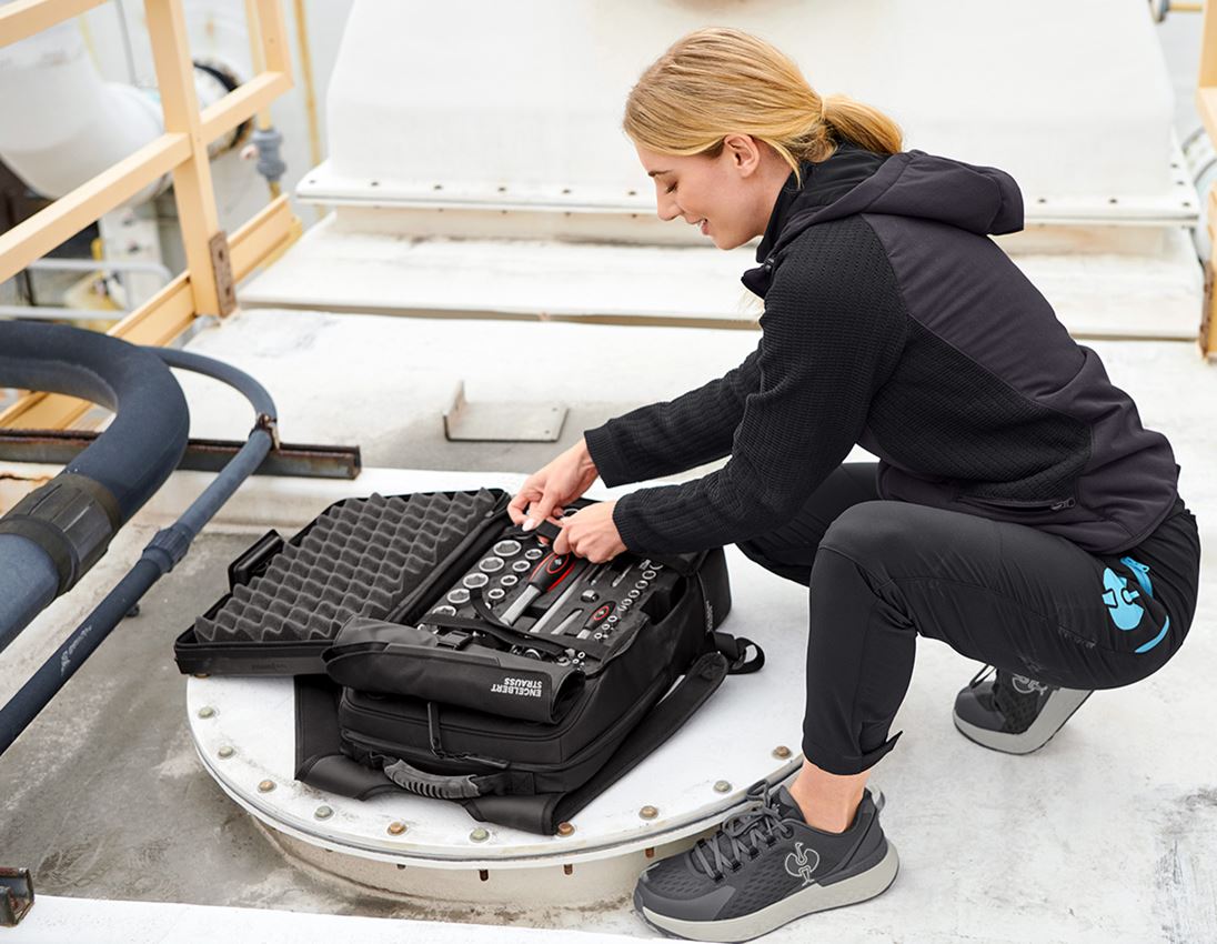 STRAUSSbox System: Insats hylsnyckelsats Classic+STRAUSSbox ryggsäck + svart 1
