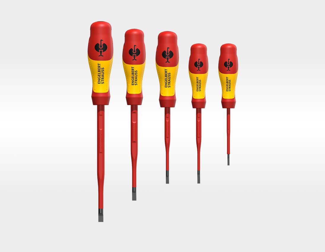 Screwdrivers: e.s. 3-C VDE slim slotted screwdriver 3