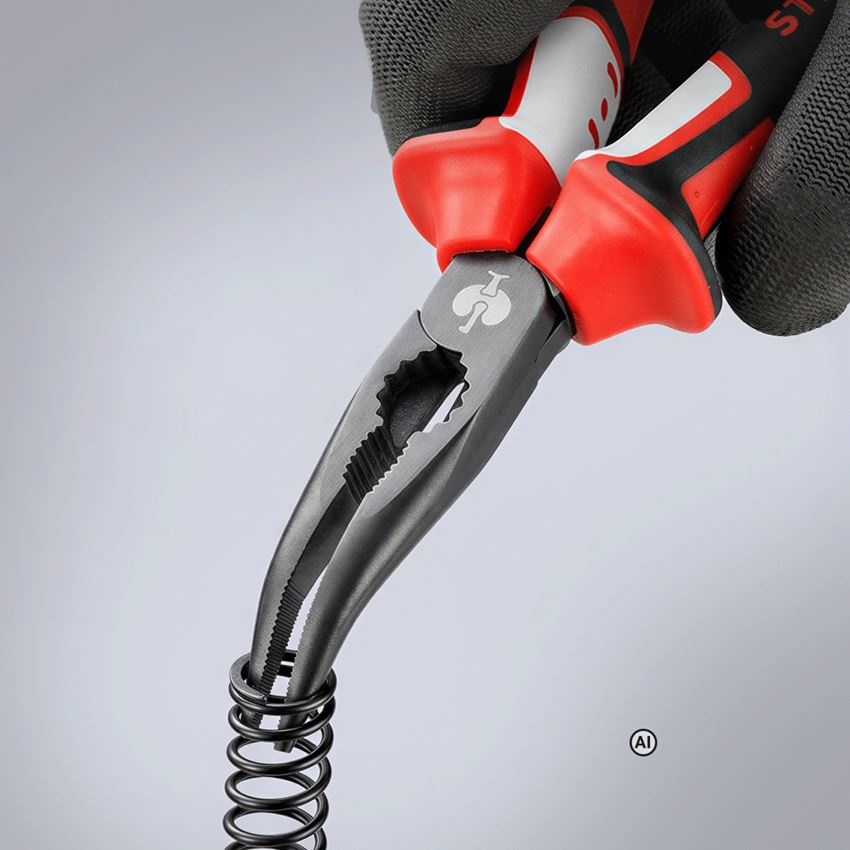 AI-generated / modified - Tongs: e.s. angled flat-round pliers 2