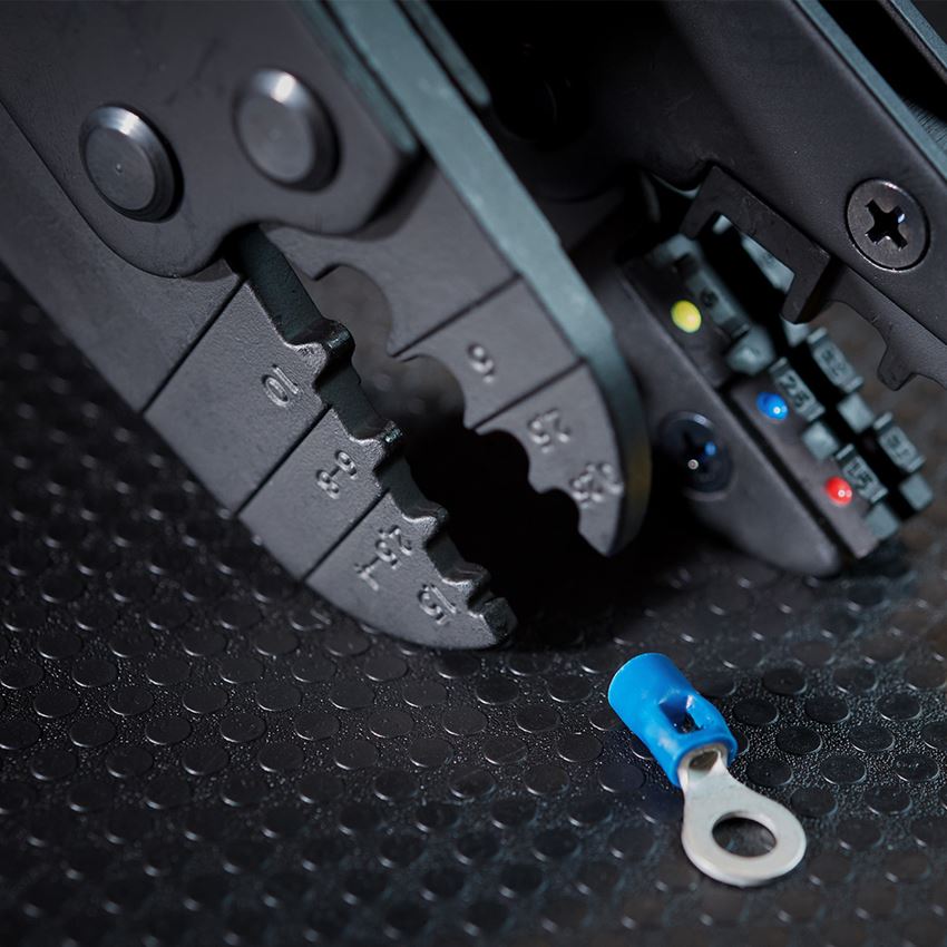 Tongs: e.s. Crimp lever pliers for uninsulated cable lugs 2