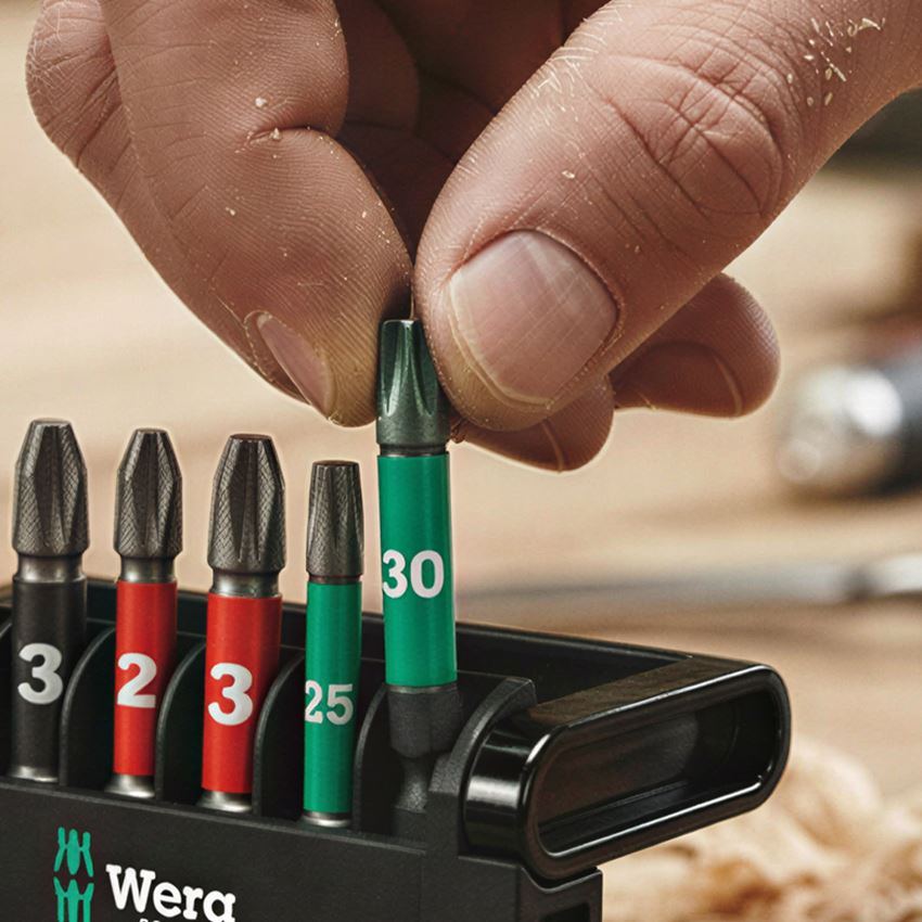 Bitar: Wera Bit-Check 6 Impaktor, 6-delar 2