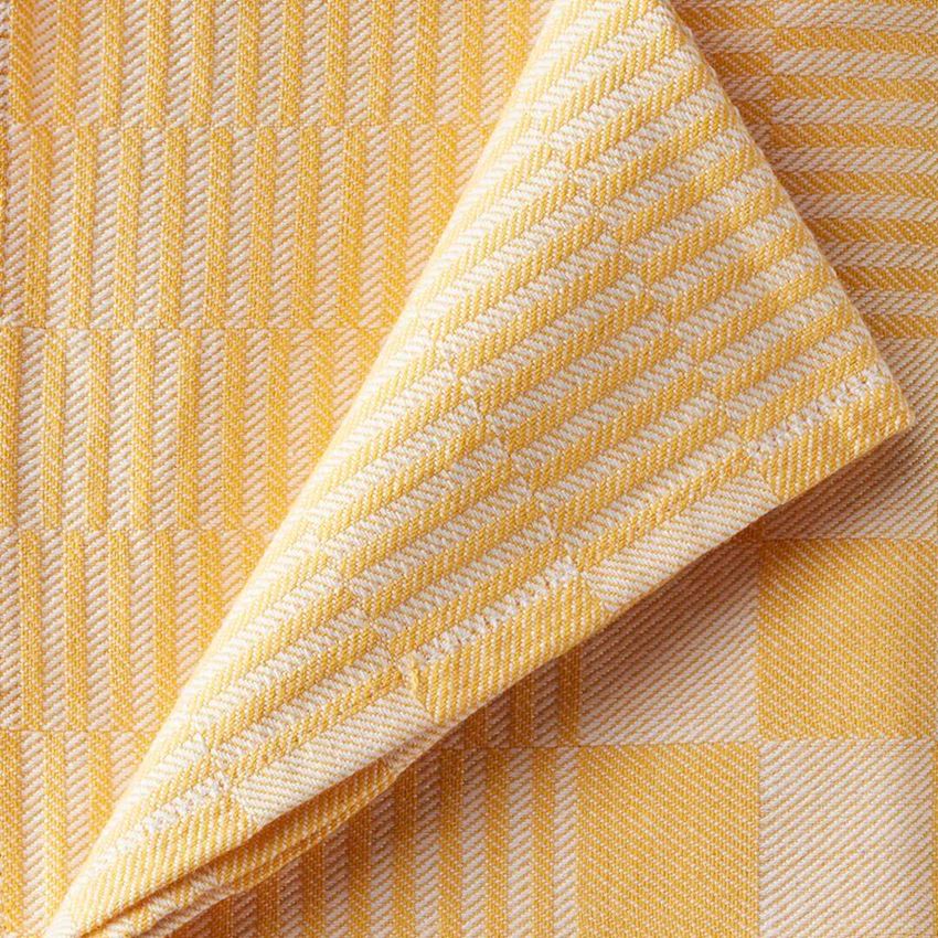 Cloths: e.s. Tea towels solid, pack of 3 + yellow 2