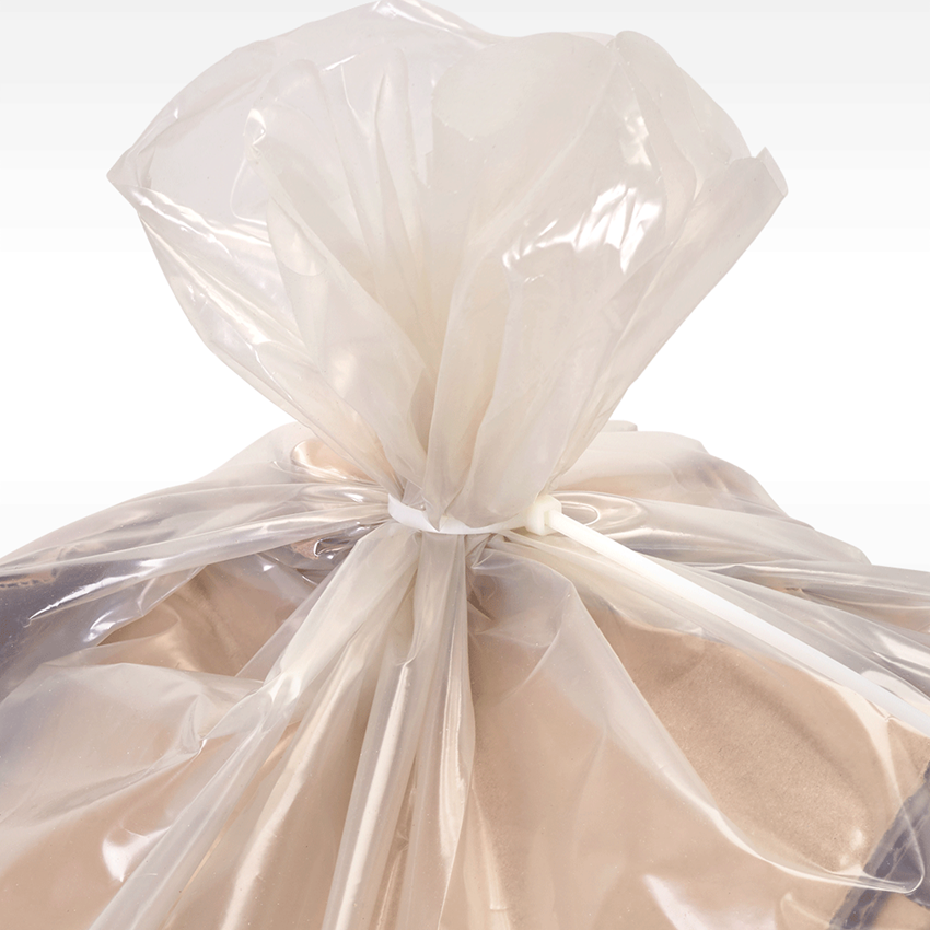 Soppåsar | Avfallshantering: 15x Sopsäckar Goliath transparenta, 120l, 100 mμ 2