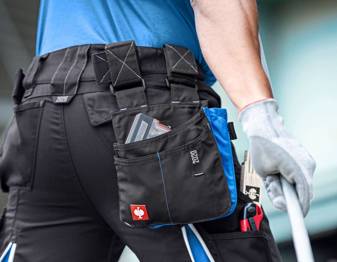 Accessories: Tool bag e.s.motion 2020, medium + graphite/gentianblue