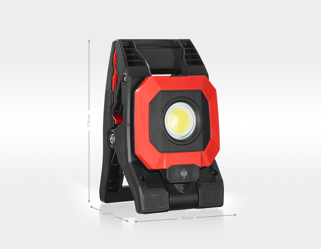 Lampor | ljus: LED-batteridriven-klämlampa WL 1.700 4
