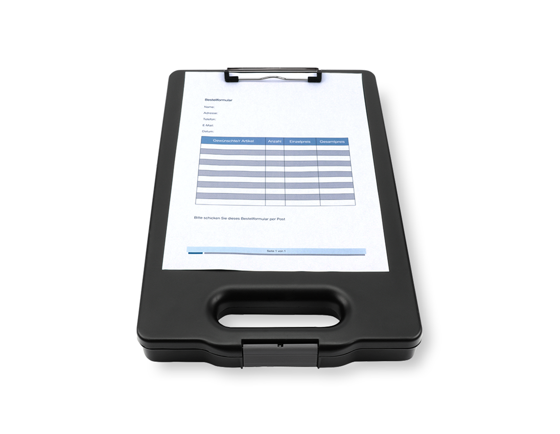 Offers of the month: Clipboard with storage compartment 1