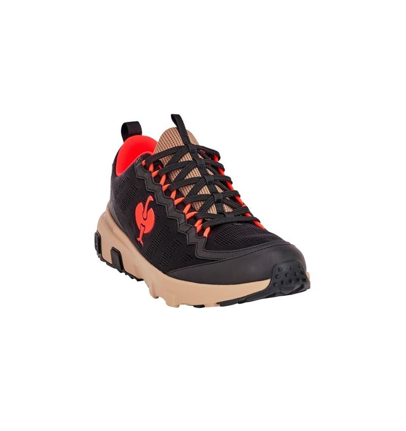 O6: O6 Work shoes e.s. Poli low + black/neutralbeige 5