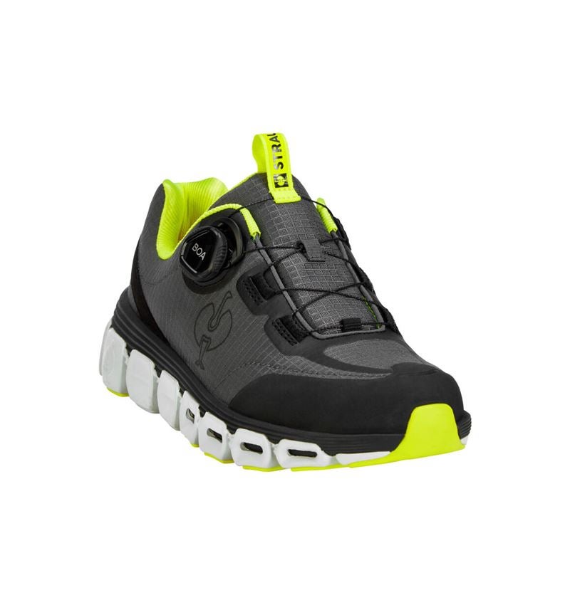 O1: O1 Work shoes e.s. Rexburg low + anthracite/high-vis yellow 5