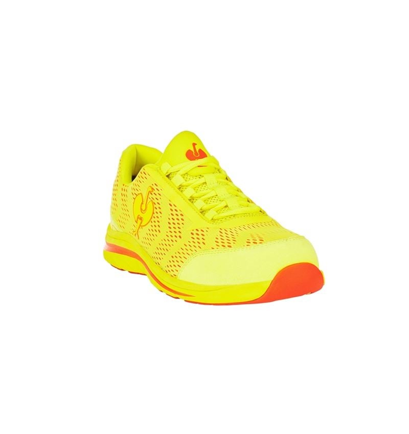 Medical | Healthcare: S1 Safety shoes e.s. Tegmen III + high-vis yellow/high-vis orange 2