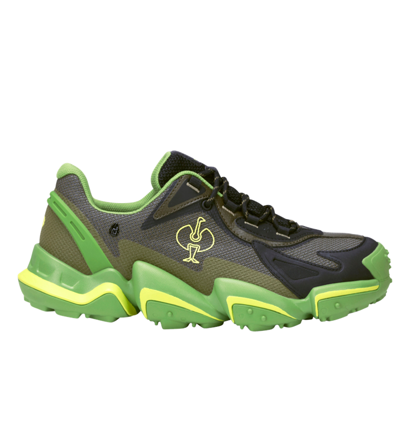 Safety Shoes: S7S Safety shoes e.s. Peoria low + disguisegreen/seagreen 4