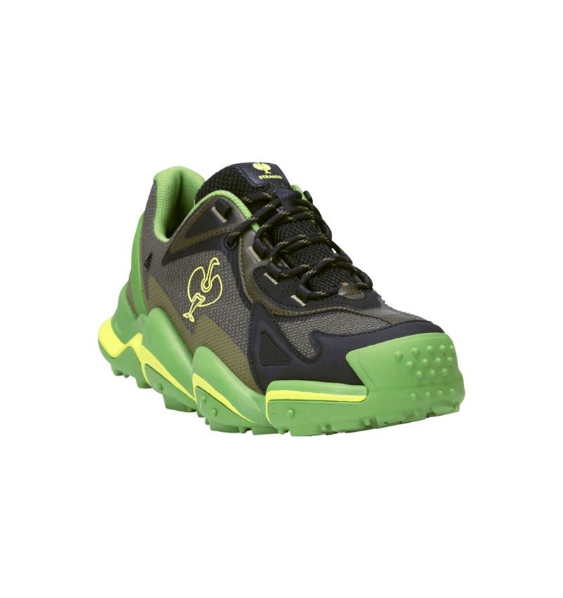 Safety Shoes: S7S Safety shoes e.s. Peoria low + disguisegreen/seagreen 5