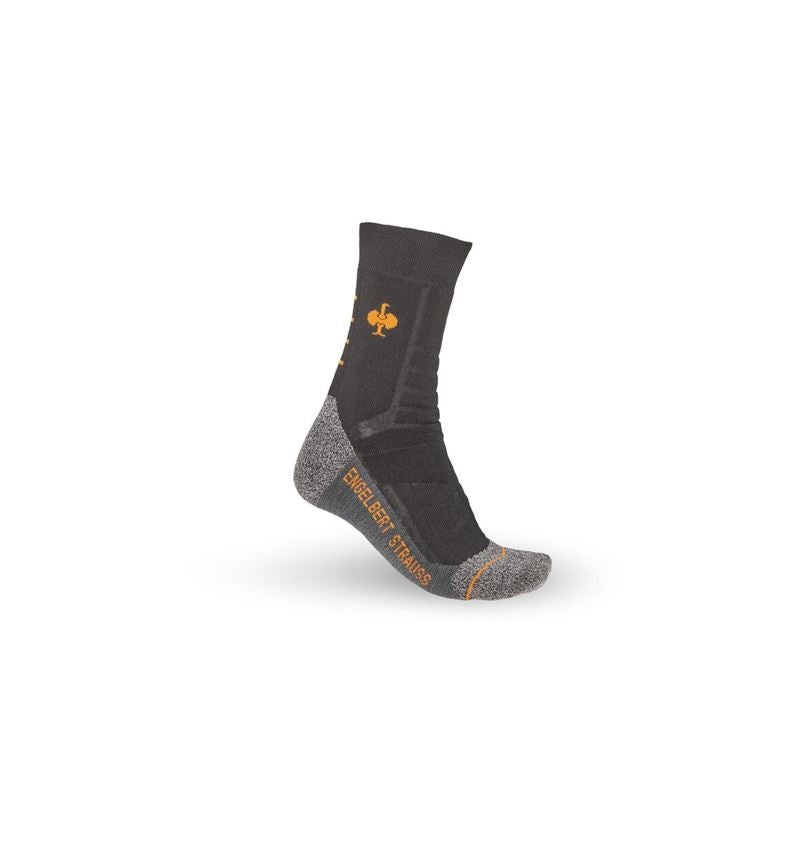 Socks: e.s. Allround socks function warm/high + black