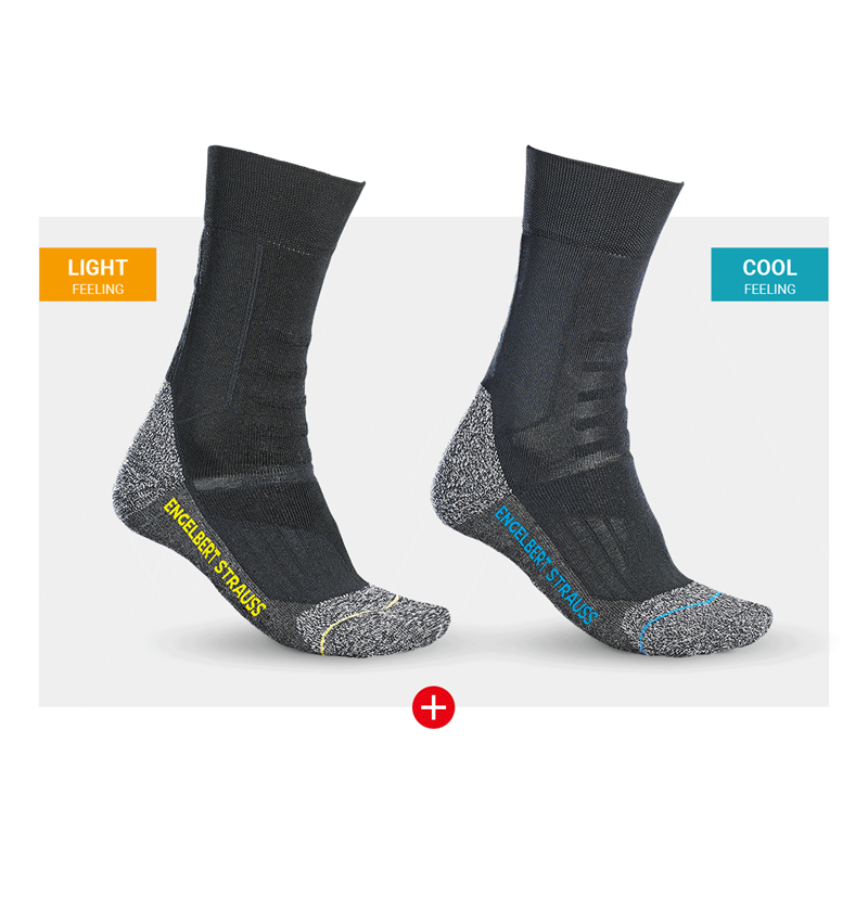 Kläder: Sockor test set e.s. Allround + svart