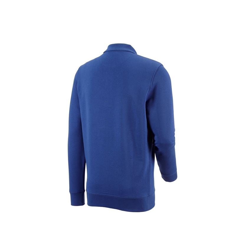Överdelar: e.s. Sweatshirt poly cotton Pocket + kornblå 1