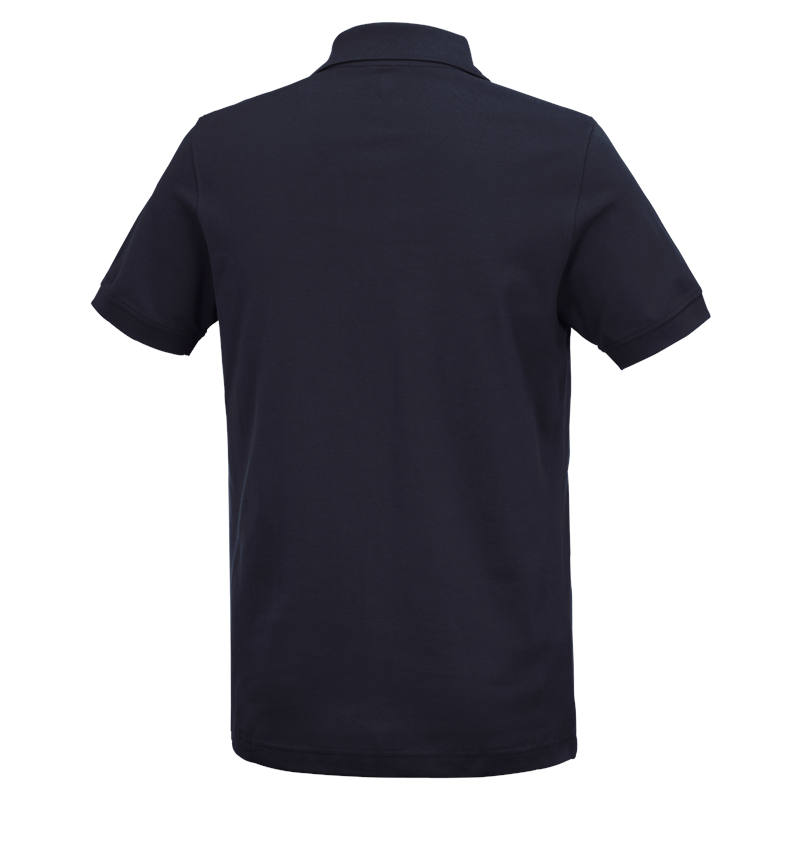 Topics: e.s. Polo shirt cotton Deluxe + navy 5