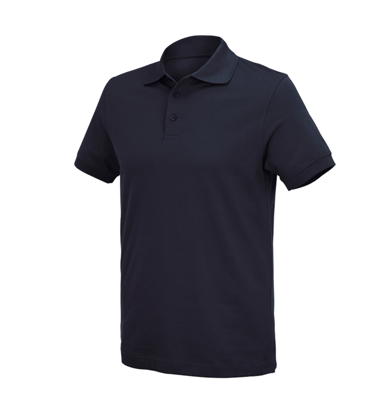 Topics: e.s. Polo shirt cotton Deluxe + navy 4