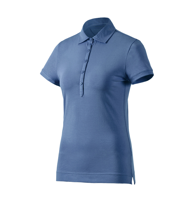 Shirts, Pullover & more: e.s. Polo shirt cotton stretch, ladies' + cobalt 2