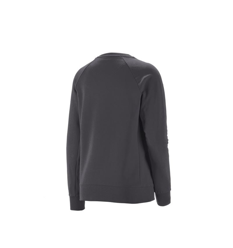 Shirts, Pullover & more: e.s. Sweatshirt cotton stretch, ladies' + anthracite 2