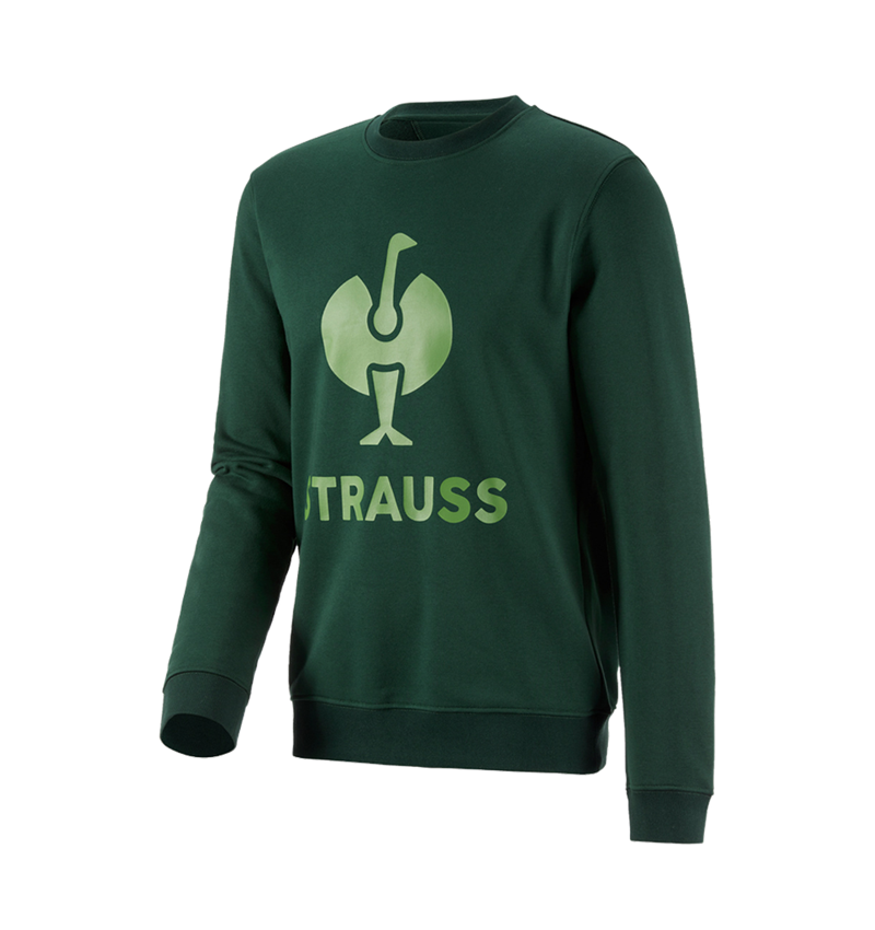 Överdelar: Sweatshirt e.s.motion 2020 + grön/sjögrön 2