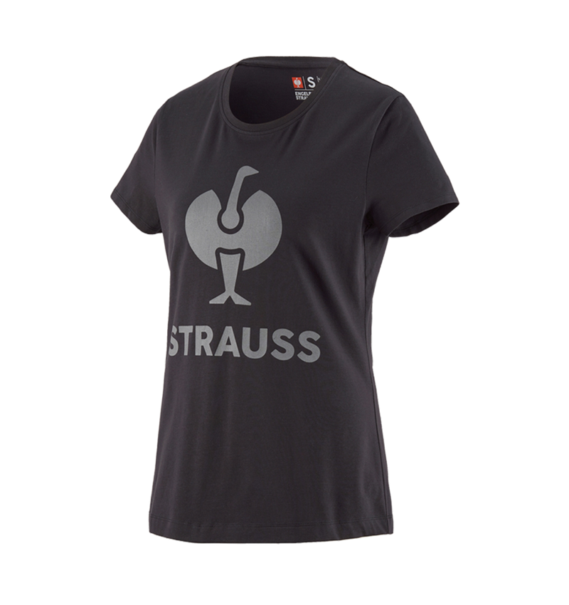 Teman: T-Shirt e.s.concrete, dam + svart 2